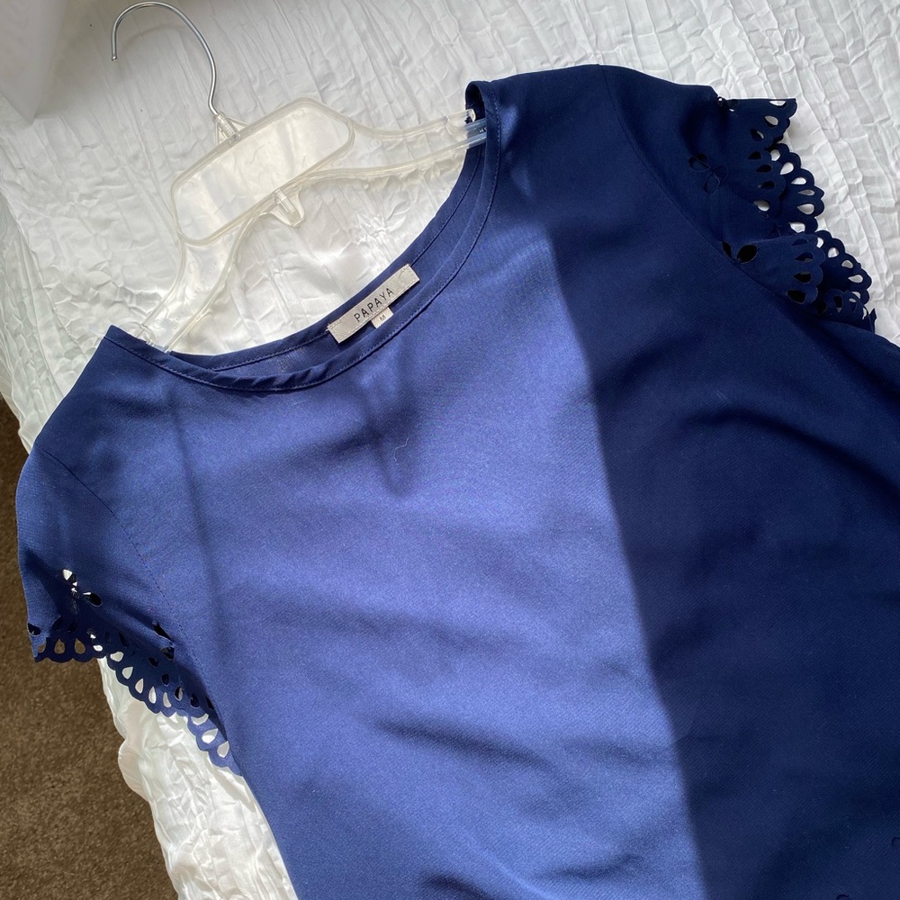 Papaya Navy Blue Tunic
